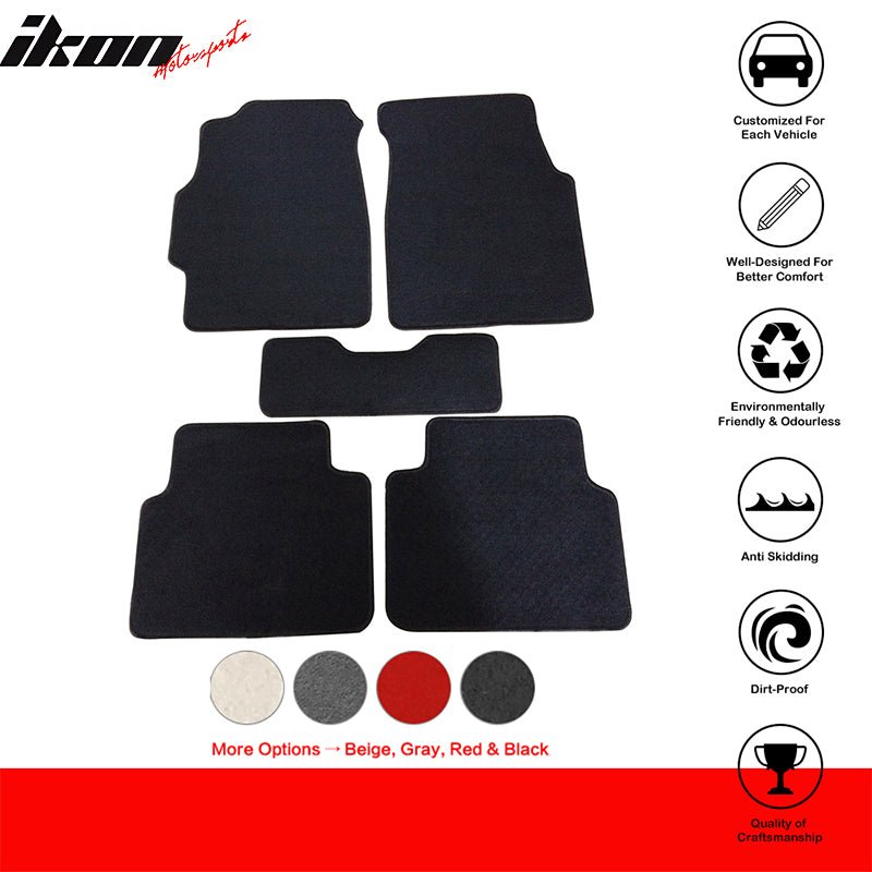 Factory Fitment Car Floor Mats Front Rear Nylon