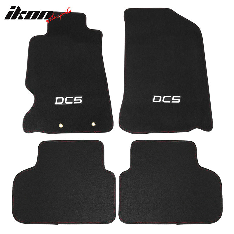 Best Car Floor Mat Carpet for 2002-2006 Acura RSX Black with DC5