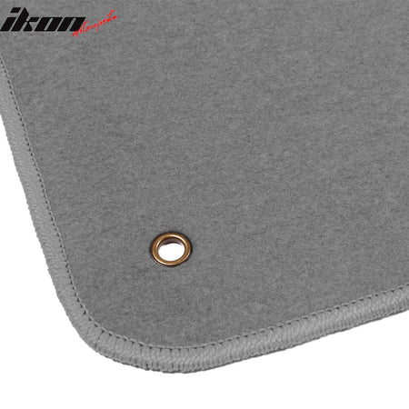 Floor Mats Compatible With 2010-2015 Chevrolet Camaro, Nylon Factory Fitment Car Floor Mats Front by IKON MOTORSPORTS, 2011 2012 2013 2014