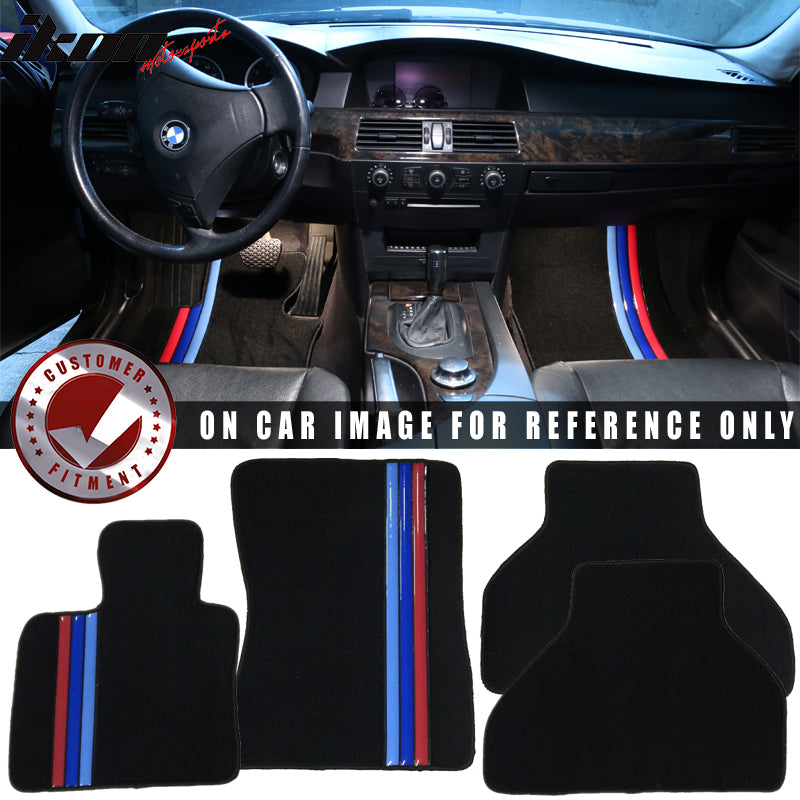 Factory Fitment Car Floor Mats Front Rear Nylon FOR: (BMW)