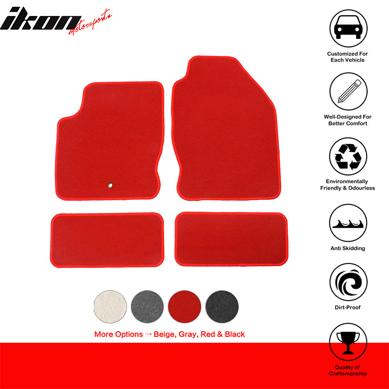 Factory Fitment Car Floor Mats Front Rear Nylon