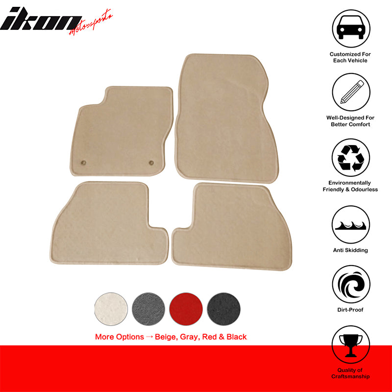 Factory Fitment Car Floor Mats Front Rear Carpets