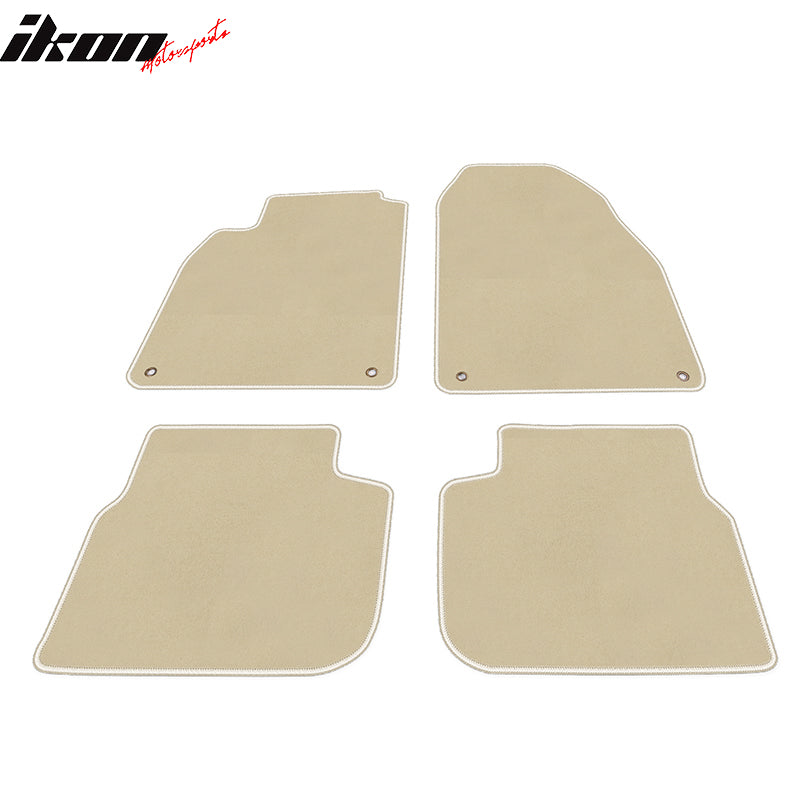 Factory Fitment Car Floor Mats Front Rear Nylon