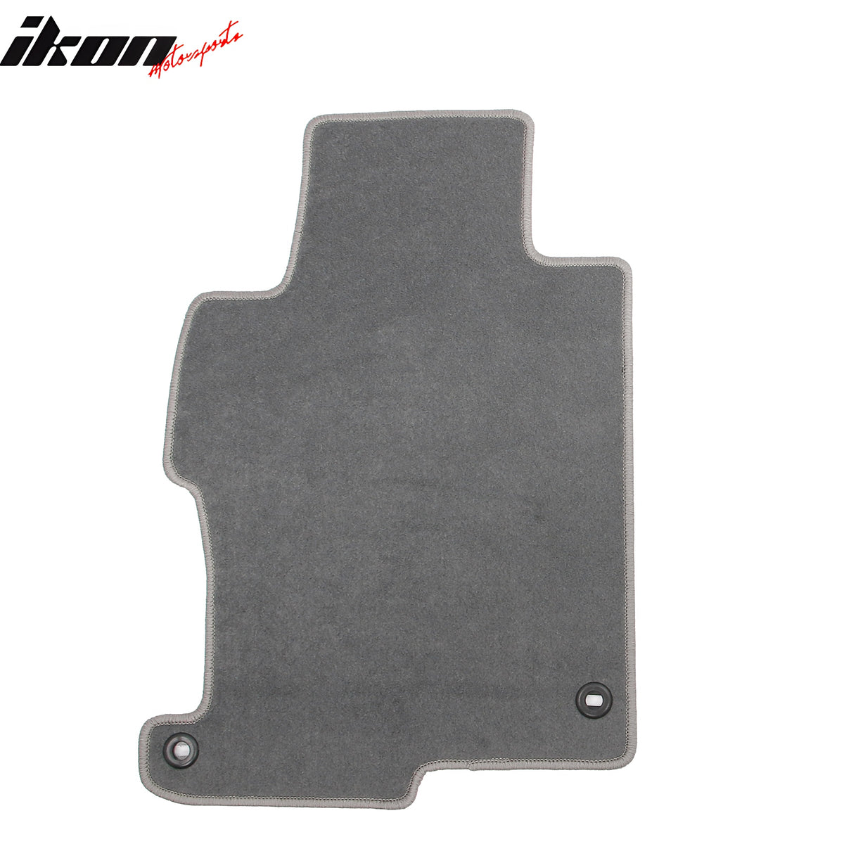 Fits 13-17 Honda Accord Sedan Floor Mats Liner Front Rear Nylon Grey Carpets 4PC