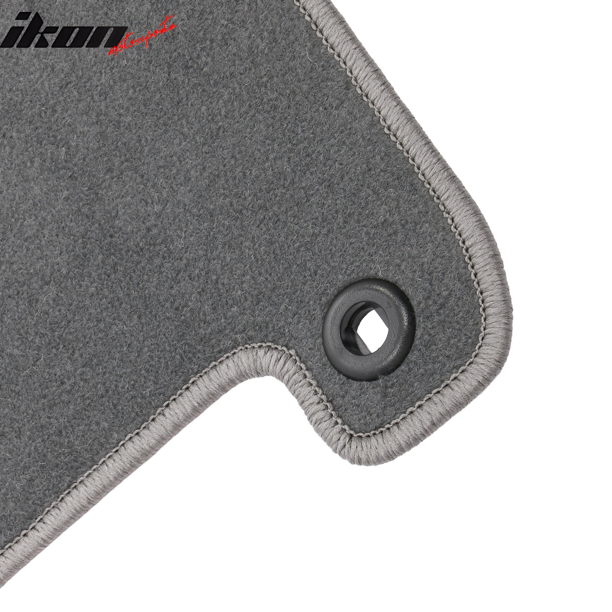 Fits 13-17 Honda Accord Sedan Floor Mats Liner Front Rear Nylon Grey Carpets 4PC