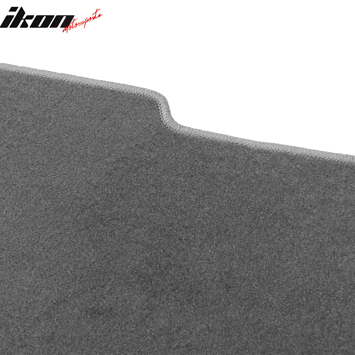 Fits 13-17 Honda Accord Sedan Floor Mats Liner Front Rear Nylon Grey Carpets 4PC