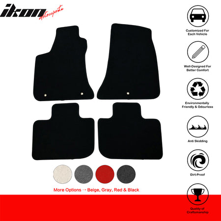 Fits 11-23 Dodge Charger/Chrysler 300 RWD Nylon Floor Mats Carpets 4PCS