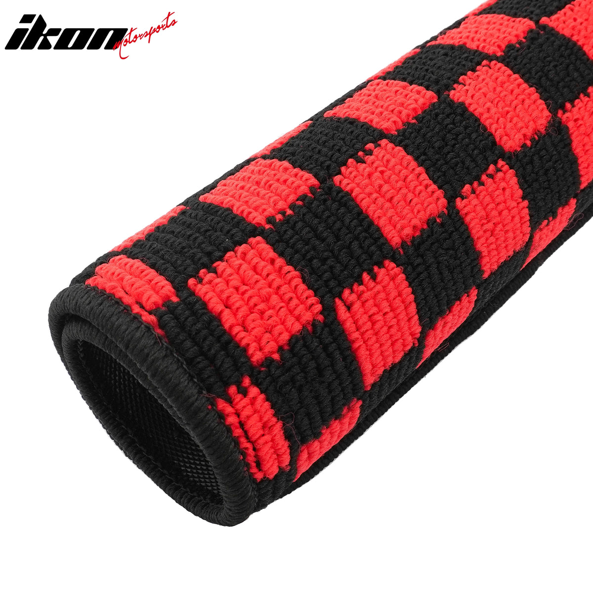 Fits 07-11 Toyota Camry Anti-slip Floor Mats Checkered Carpets Black Red Plaid