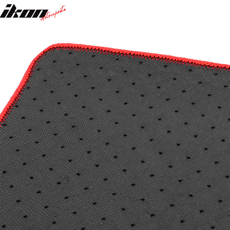 IKON MOTORSPRTS, Floor Mats Compatible With 2012-2019 Tesla Model S, Latex All Weather Car Front Rear Carpets Liner