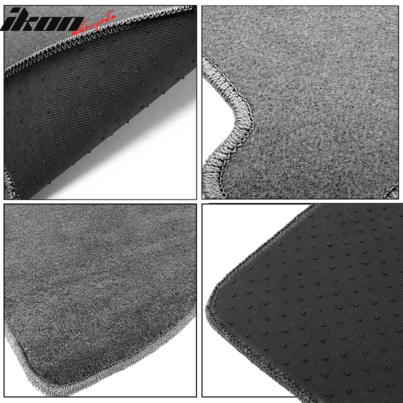 IKON MOTORSPORTS, Floor Mat Compatible With 2016-2023 Lexus RX350 RX450H, All Seasons Weather Interior Nylon Mats Carpet 4PC Set