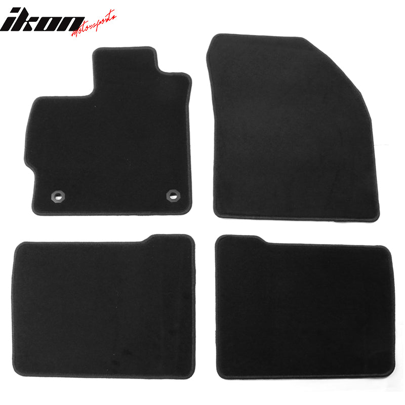 Fits 12-15 Toyota Prius Nylon Car Floor Mats Liner Front Rear Carpets Set