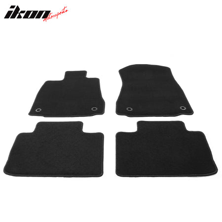 For 14-24 Lexus IS250 IS300 IS350 Nylon Floor Mats Liner Front Rear Carpet