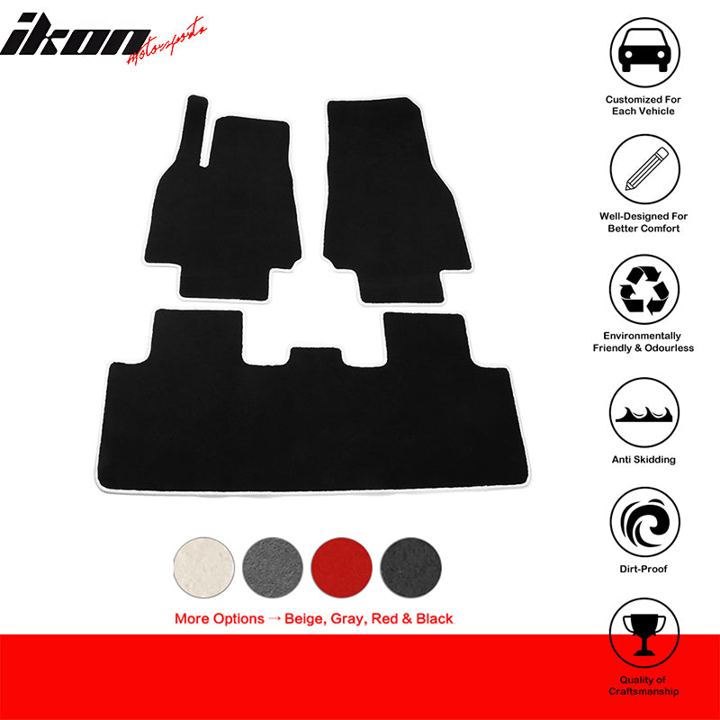 Floor Mats Carpets for Tesla Model Y 2020-2024 OE Front Rear