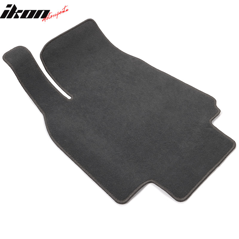 Fits 20-24 Tesla Model Y 4-Door Floor Mats Carpet Front & Rear Nylon 3PCS