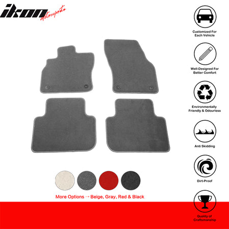 Fits 19-24 Audi Q3 F3 Nylon Car Floor Mats Liners Carpets 4PCS Set