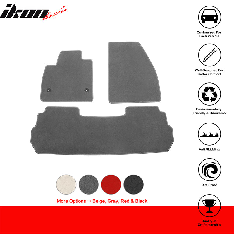 IKON MOTORSPRTS, Floor Mats Compatible With 2017-2023 Cadillac XT5