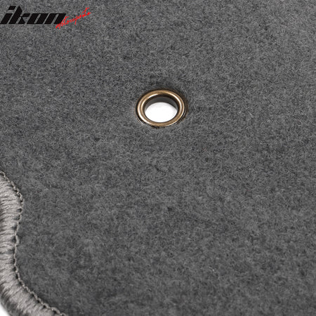Fits 07-16 Jeep Compass/Patriot Gray Nylon Floor Mats Front Rear Carpets Liner