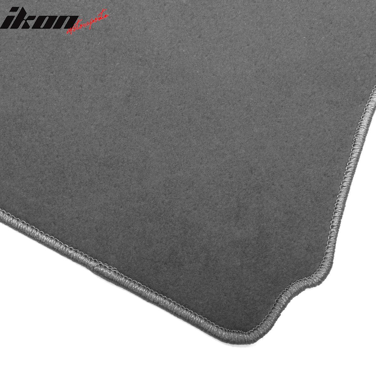 Fits 17-24 Alfa Romeo Giulia Anti-Slip Front Rear Floor Mats Nylon 4PCS - Gray