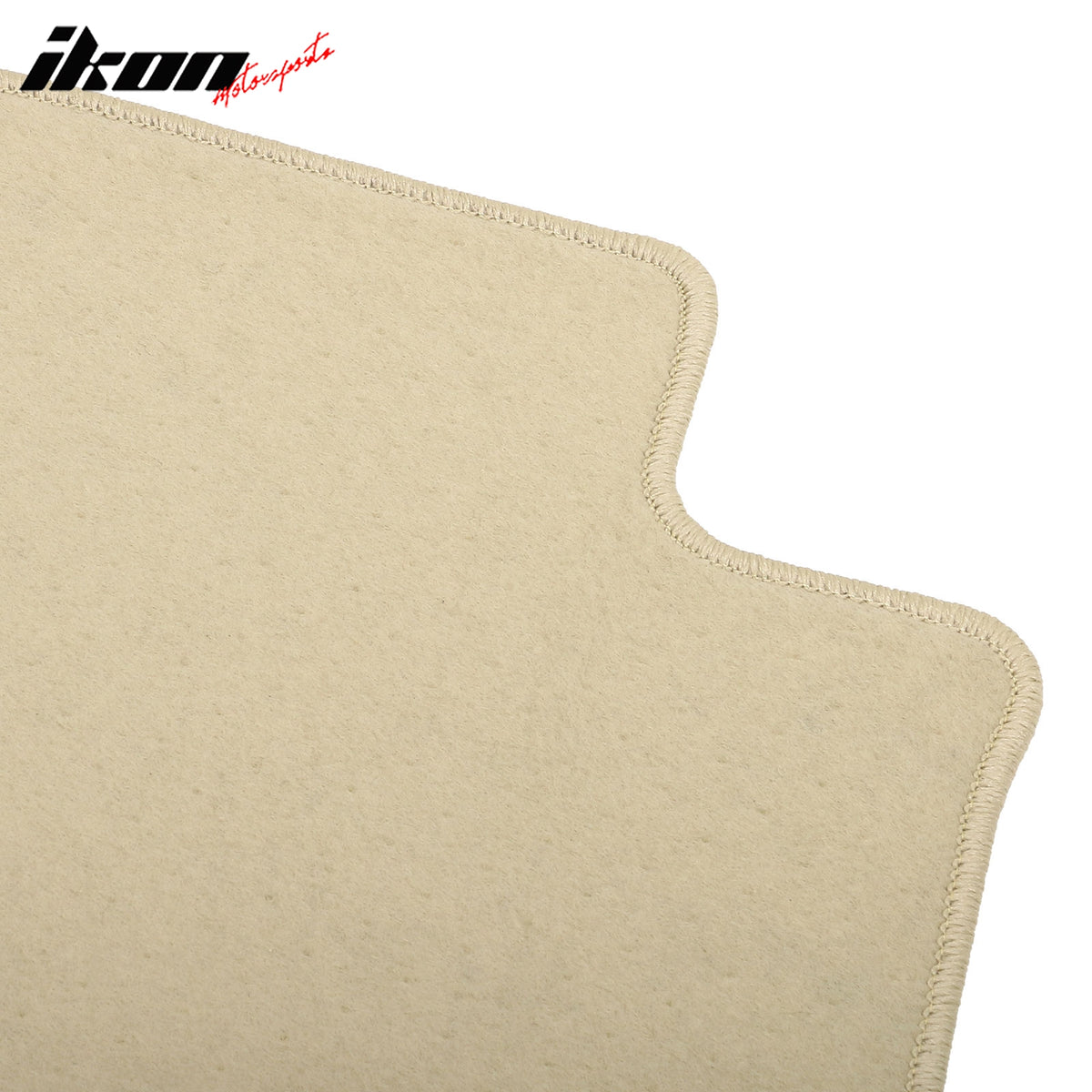 Fits 15-24 Nissan Murano Anti-Slip Front Rear Floor Mats Carpet Nylon 3PCS Beige