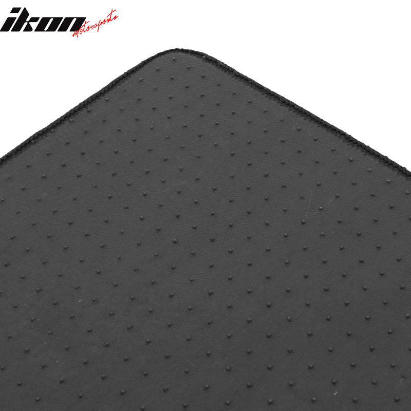 Fits 22-24 BMW I20 iX 4PC Front Rear Floor Mats Full Coverage Carpet Nylon Black