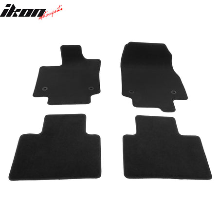 For 23-25 Lexus RX350 RX350h RX500h Anti-Slip Front Rear Floor Mats Carpet Nylon