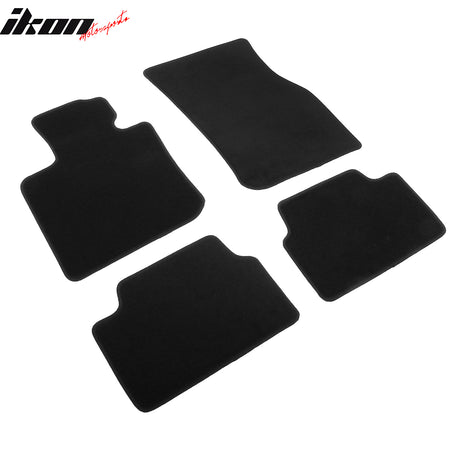 Fits 15-24 Mini Cooper F55 Hardtop 4-Door Anti-Slip Floor Mats Carpet Nylon 4PCS