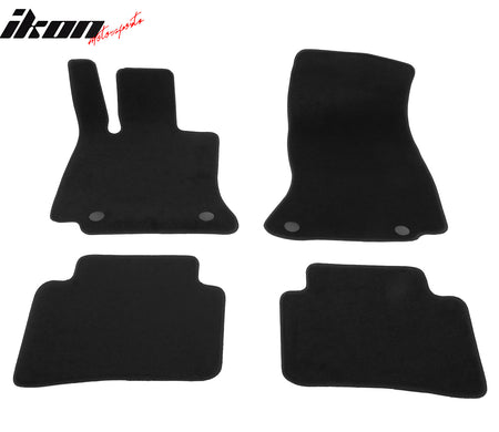 For 22-25 Benz C-Class W206 Sedan 4DR Non-Slip Floor Mats All Weather Nylon 4PCS