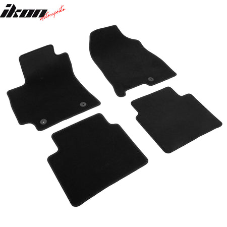 Fits 24-25 Hyundai Kona Gas Anti-Slip Front Rear Floor Mats Carpet Nylon 4PCS