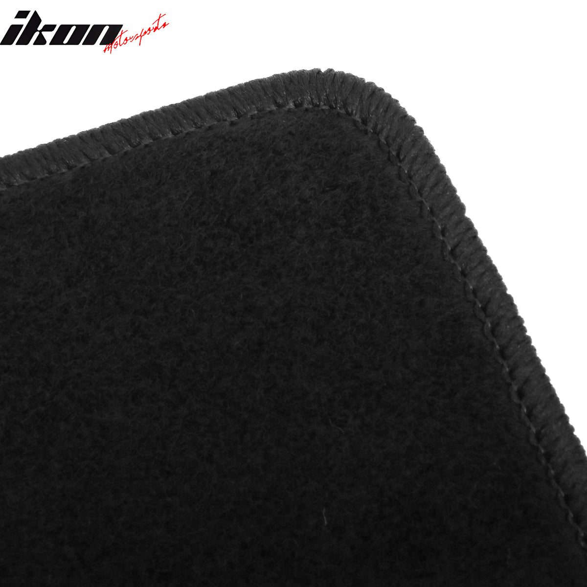 Fits 18-25 Nissan LEAF Anti-Slip Front Rear Floor Mats Carpet Nylon 4PCS Black