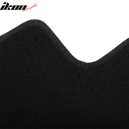 Fits 22-25 BMW i4 G26 Anti-Slip Front Rear Floor Mats Carpet Nylon Black 4PCS