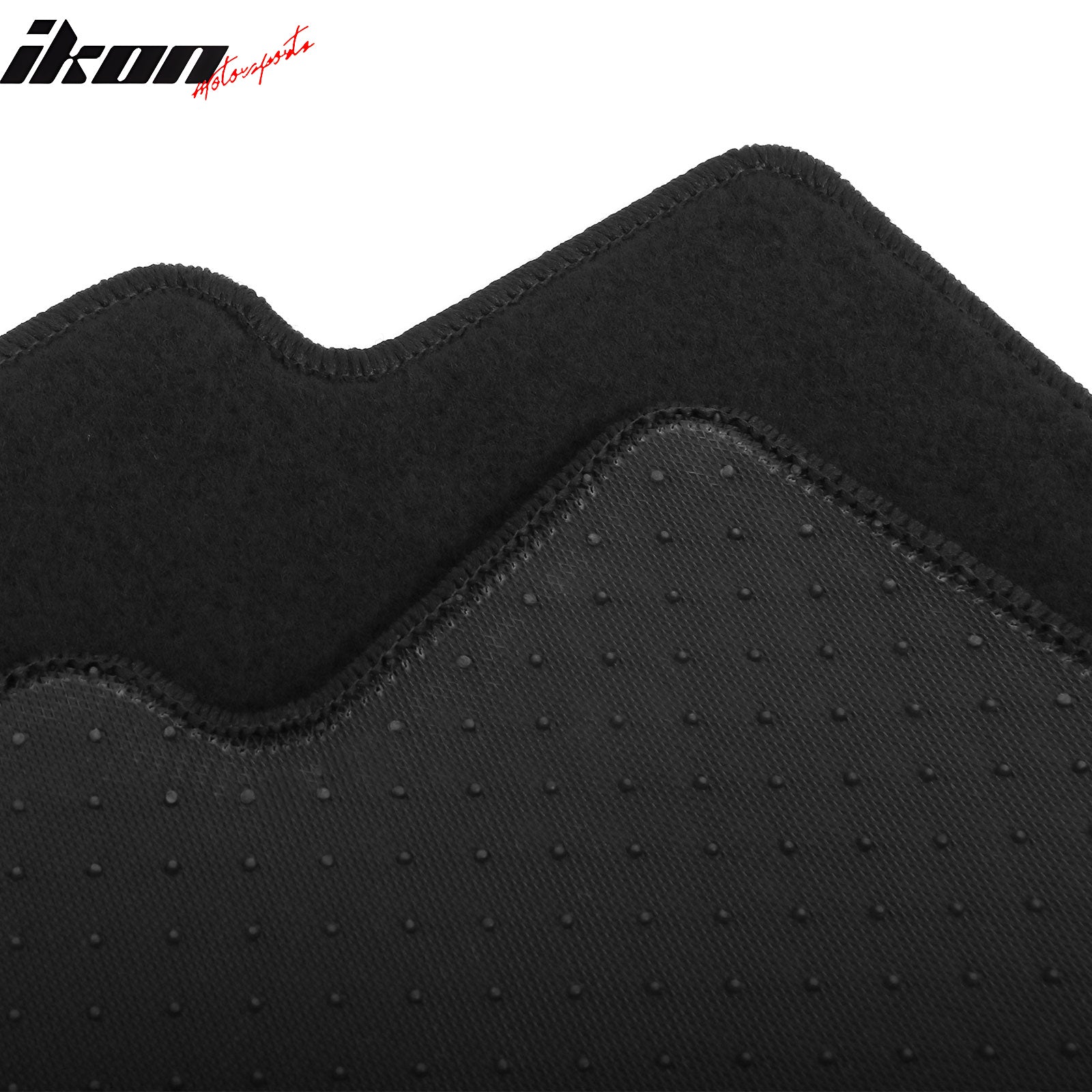 Fits 14-21 BMW i3 i3s Anti-Slip Front Rear Floor Mats Carpet Nylon Black 2PCS