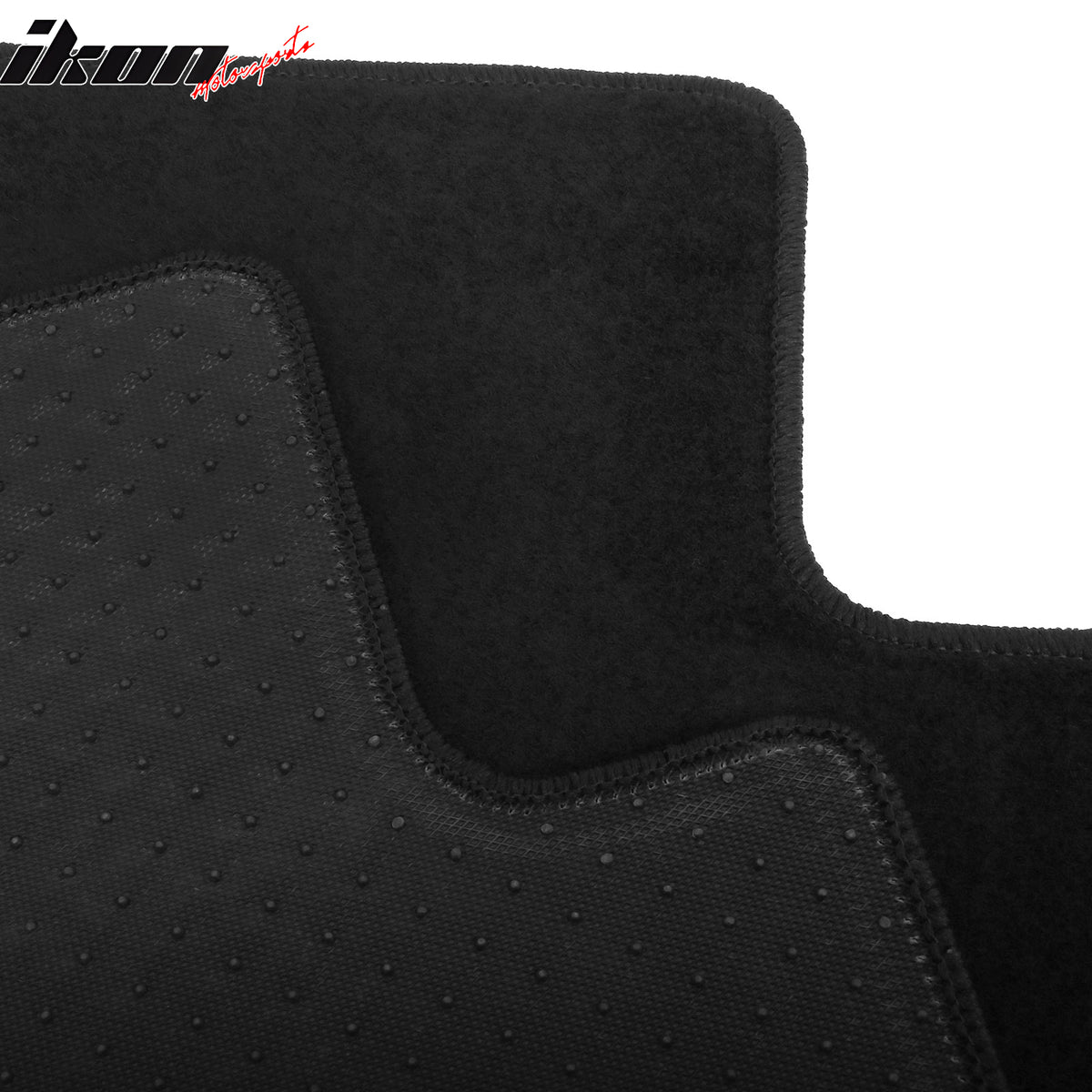 Fits 16-25 Volvo XC90 PHEV & MHEV Anti-Slip Floor Mats Carpets Nylon 4PCS Black