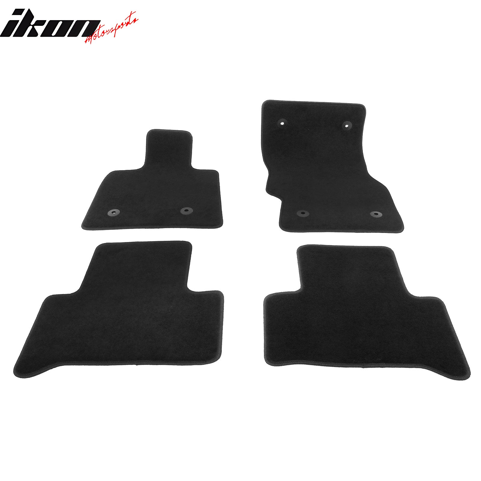 Fits 18-25 Alfa Romeo Stelvio Anti-Slip Front Rear Floor Mats Carpet Nylon 4PCS