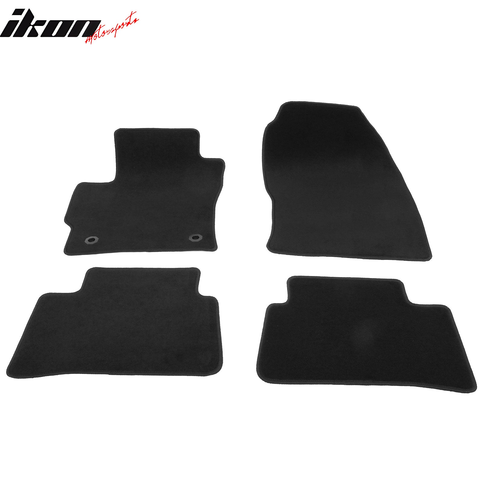 Fits 22-25 Toyota Corolla Cross GAS FWD Anti-Slip Floor Mats Carpets Nylon Black