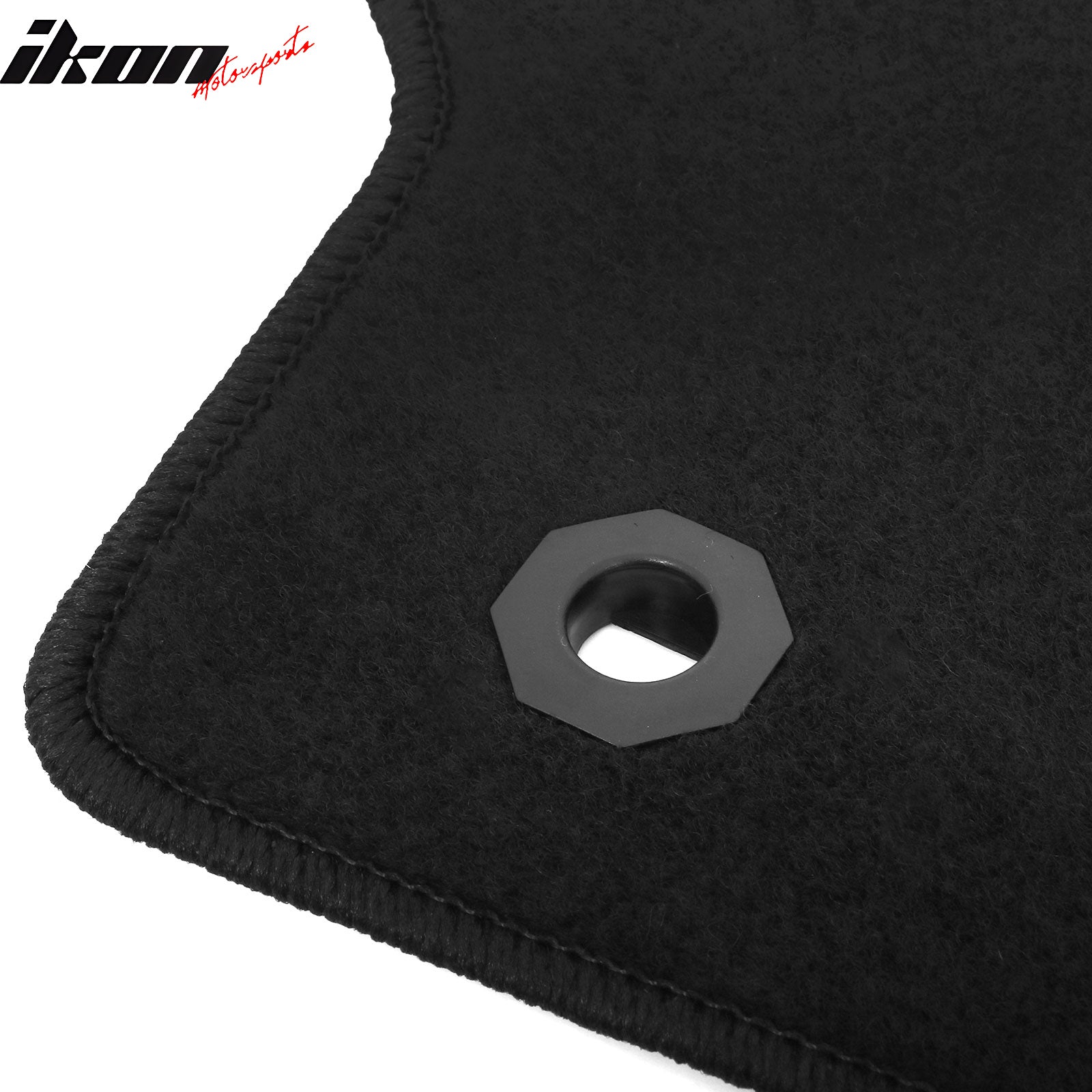 Fits 22-25 Toyota Corolla Cross GAS FWD Anti-Slip Floor Mats Carpets Nylon Black