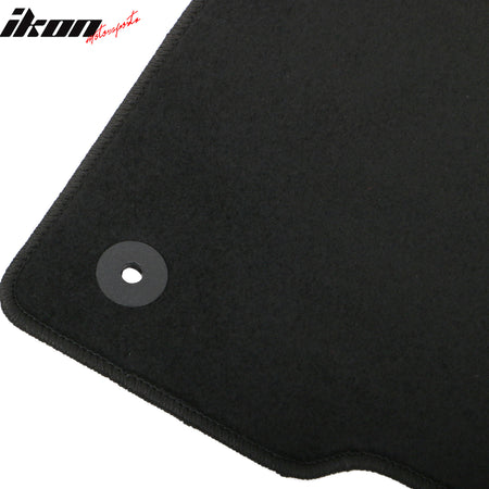 For 20-25 Lincoln Corsair Anti-Slip Front Rear Floor Mats Carpet Nylon Black 4PC