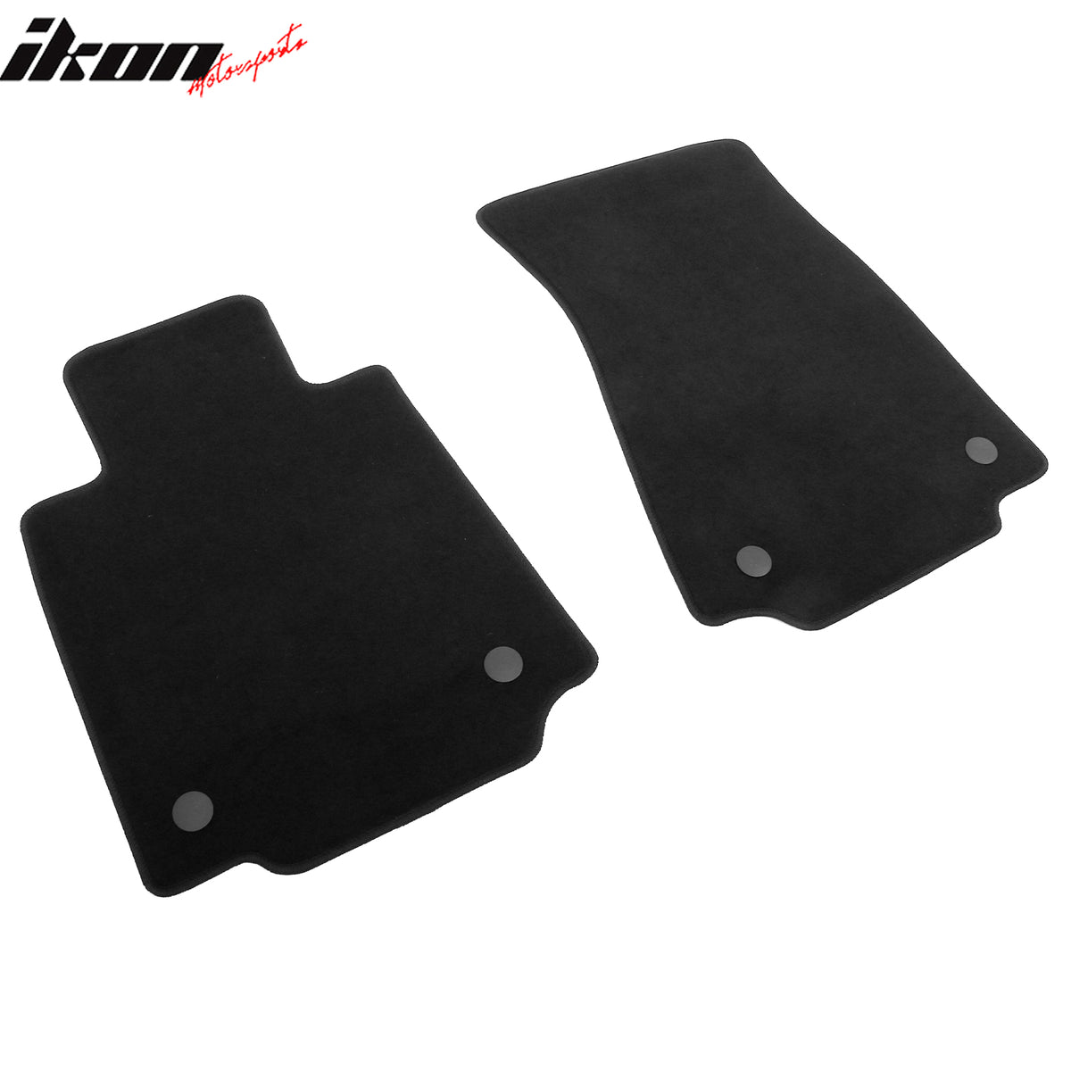 Fits 23-25 Nissan Z Anti-Slip Front Rear Floor Mats Carpet Nylon 2PCS Black