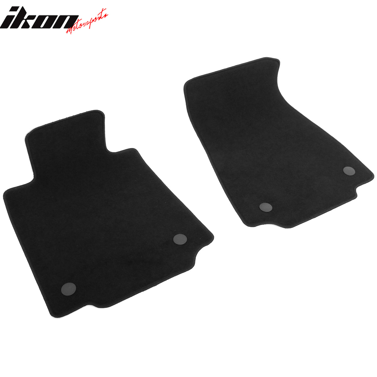 Fits 23-25 Nissan Z Anti-Slip Front Rear Floor Mats Carpet Nylon 2PCS Black