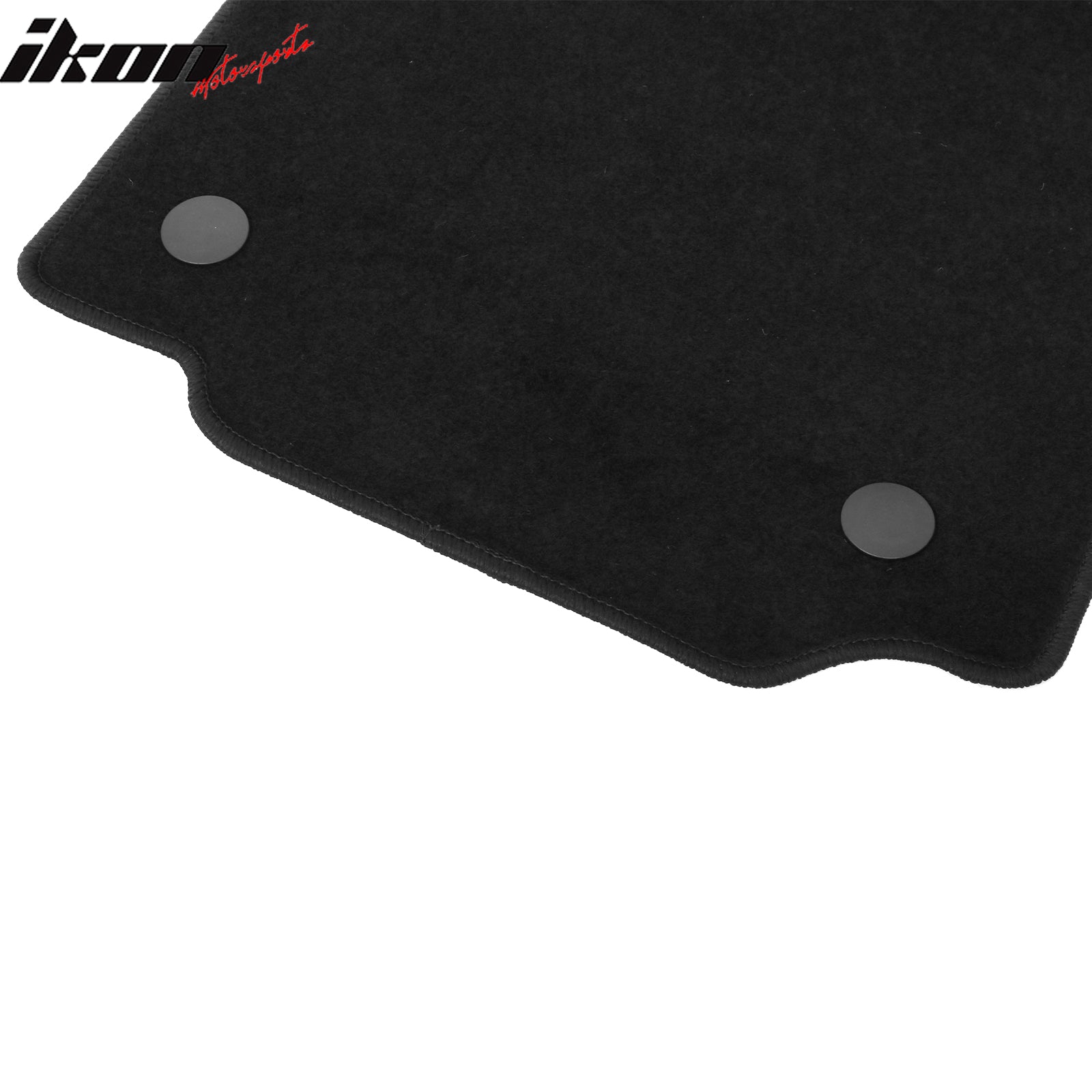 Fits 23-25 Nissan Z Anti-Slip Front Rear Floor Mats Carpet Nylon 2PCS Black