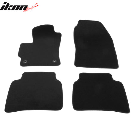 For 20-25 Toyota Corolla Sedan Anti-Slip Front Rear Floor Mats Carpet Nylon 4PCS