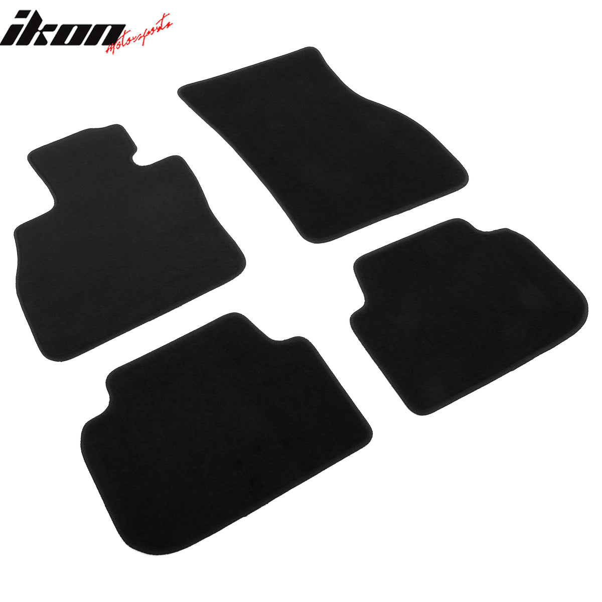 Fits 16-24 Mini Cooper Clubman Anti-Slip Front Rear Floor Mats Carpet Nylon 4PCS