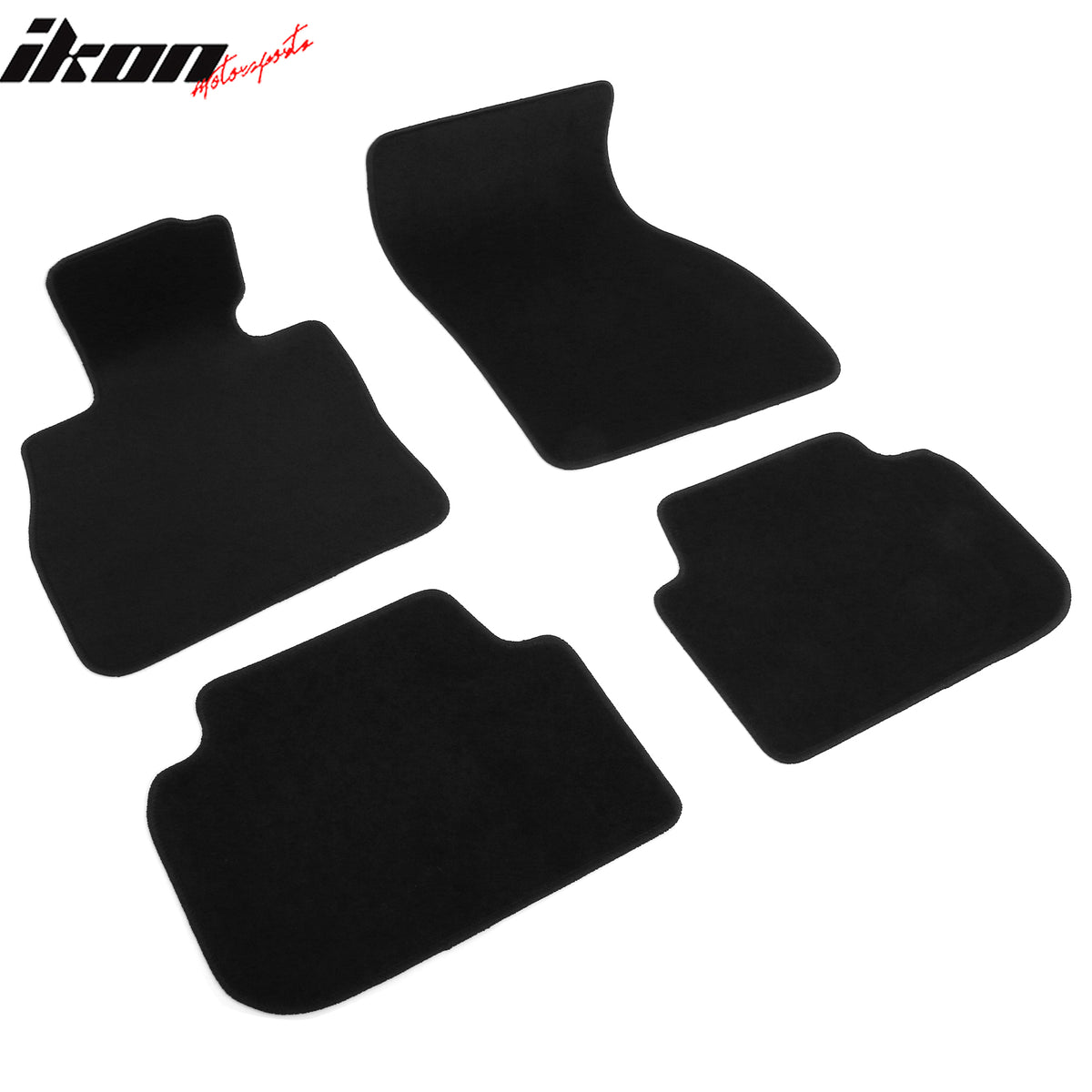 Fits 16-24 Mini Cooper Clubman Anti-Slip Front Rear Floor Mats Carpet Nylon 4PCS