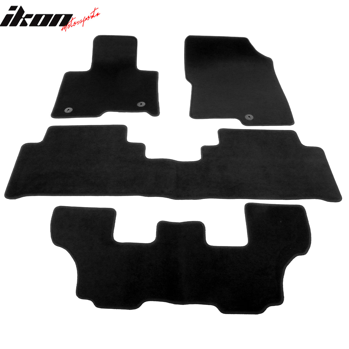 Fits 21-25 Kia Sorento Hybrid FHEV PHEV Anti-Slip Floor Mats Carpet Nylon 4PCS