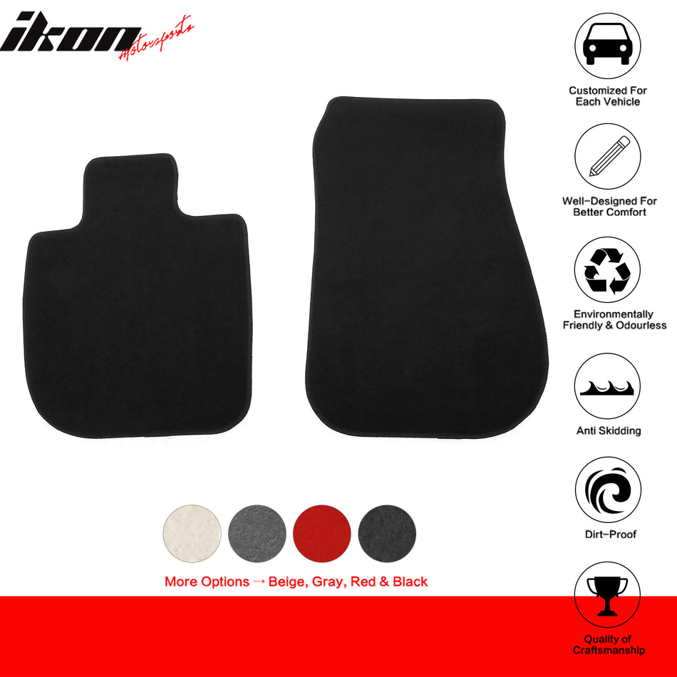 2019-2025 BMW Z4 G29 OE Black Front Rear Floor Mats Carpets Nylon