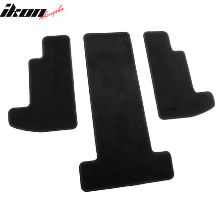 Fits 20-23 Mazda CX-9 Anti-Slip Front Rear Floor Mats Carpet Nylon 9PCS Black