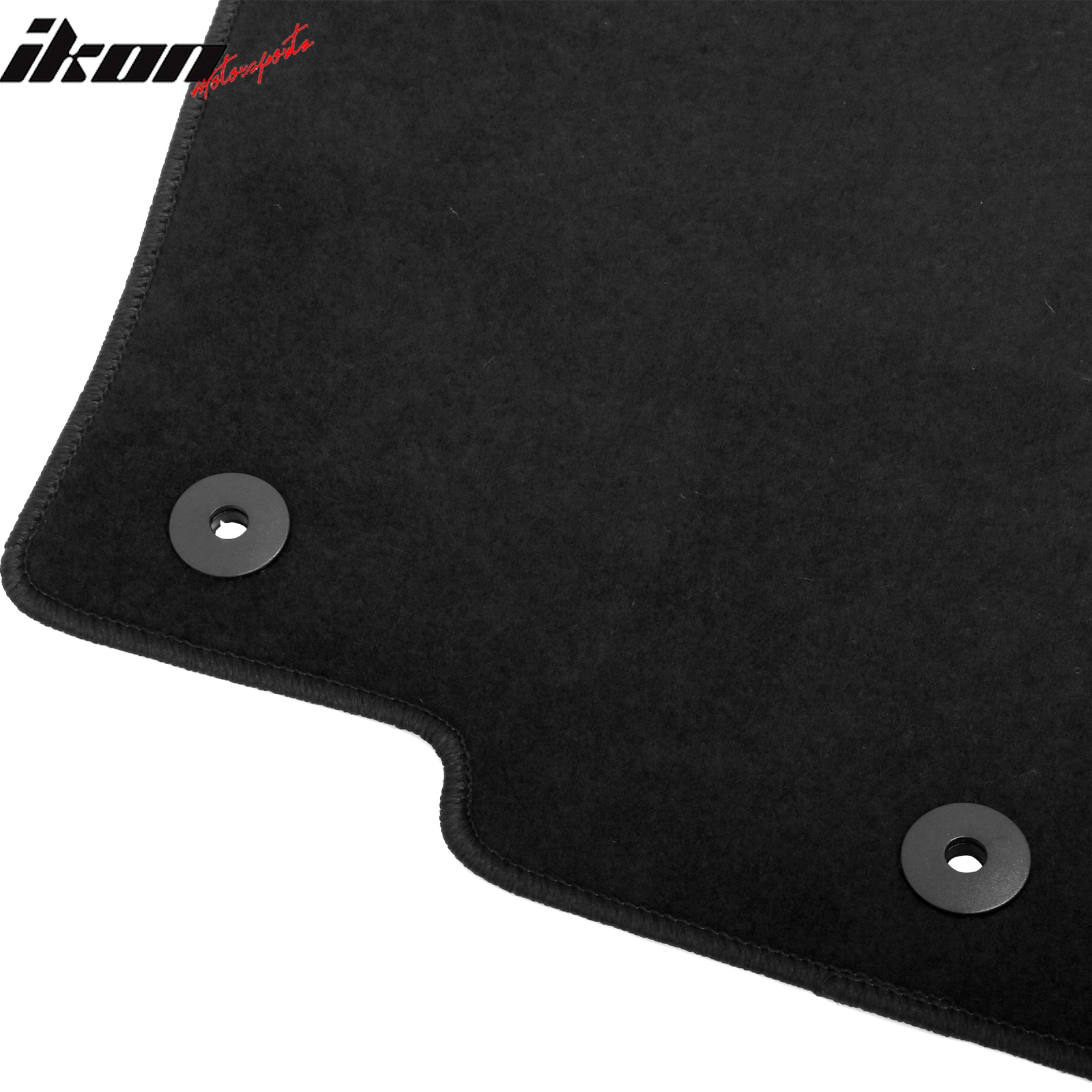 Fits 20-23 Mazda CX-9 Anti-Slip Front Rear Floor Mats Carpet Nylon 9PCS Black