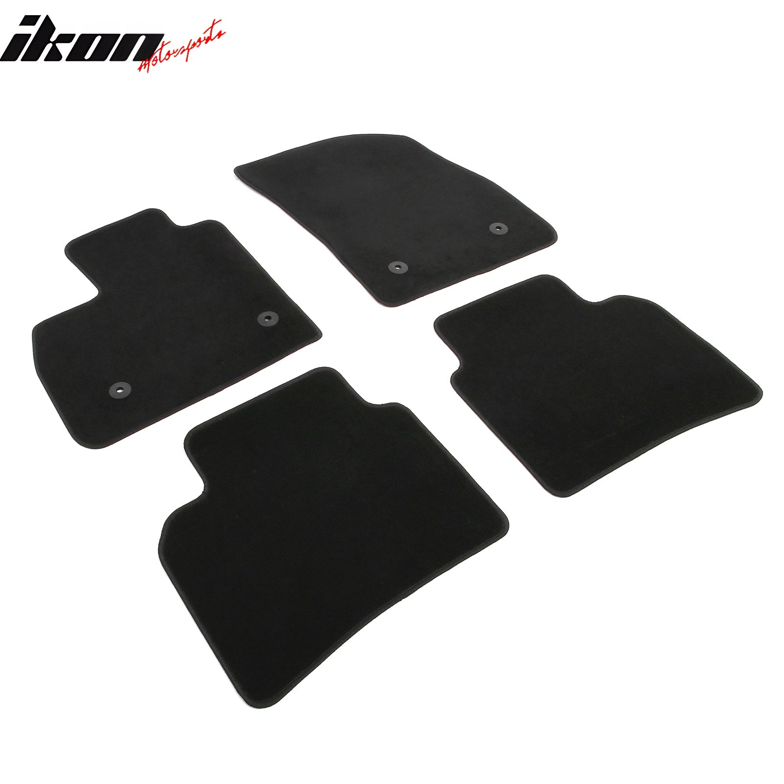Fits 21-25 Buick Envision Anti-Slip First Second Row Floor Mats Carpet Nylon 4PC