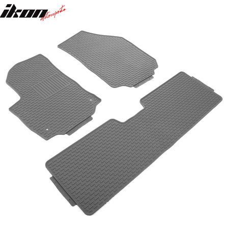 Fits 18-20 Chevy Equinox Rubber All Weather Floor Mats