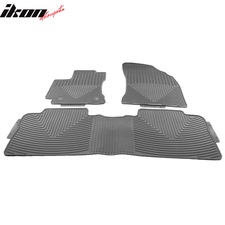 Fits 14-19 Toyota Corolla Latex Floor Mats All Weather Car Carpets Liner