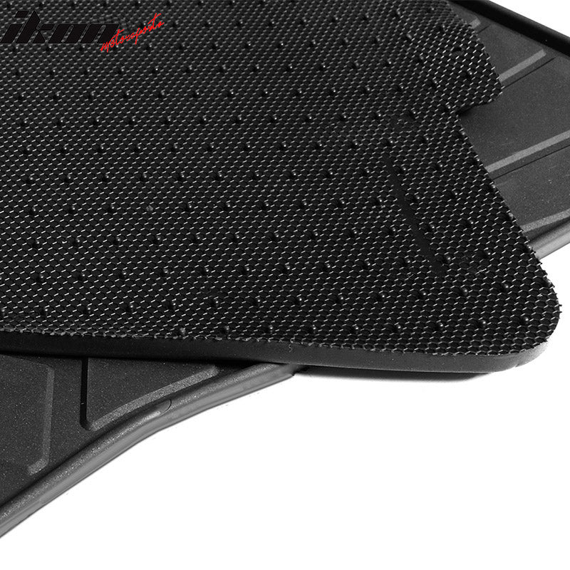 Fits 17-23 Tesla Model 3 Heavy Duty Latex Floor Mats Front and Second Row